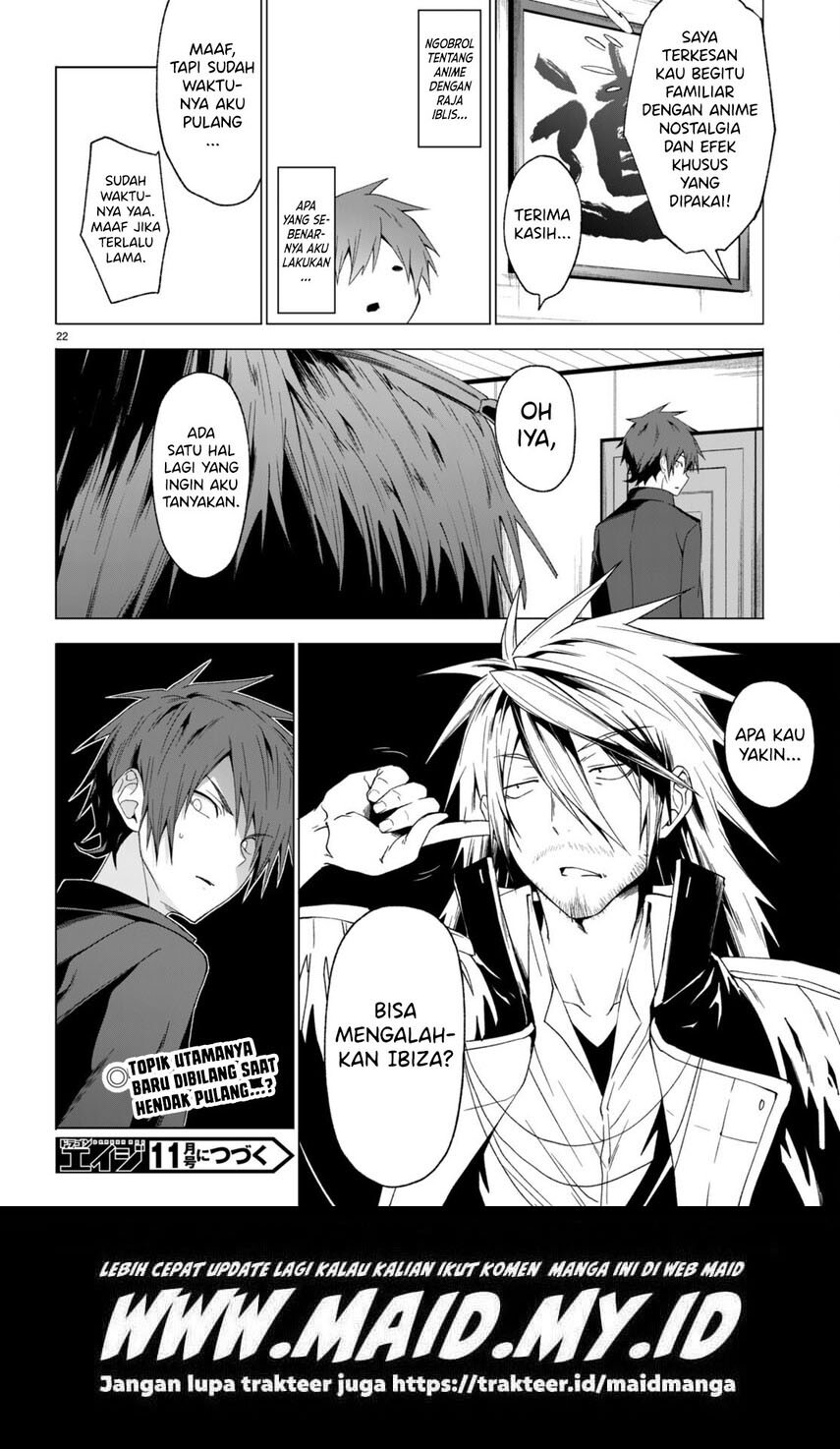 Maou Gakuen no Hangyakusha Chapter 36 Gambar 22